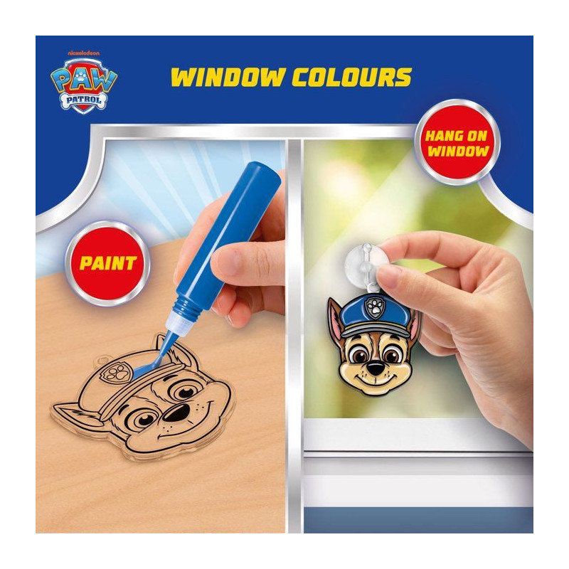 Paw Patrol Fenetres a Décorer - Coffret créatif - LISCIANI - Vitraux
