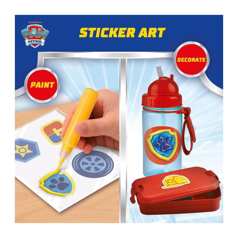 Paw Patrol Fenetres a Décorer - Coffret créatif - LISCIANI - Vitraux