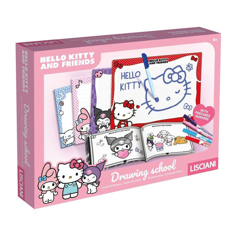 École de dessin - LISCIANI - Hello Kitty et ses Amis - Ardoises effa