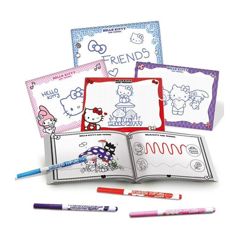 École de dessin - LISCIANI - Hello Kitty et ses Amis - Ardoises effa
