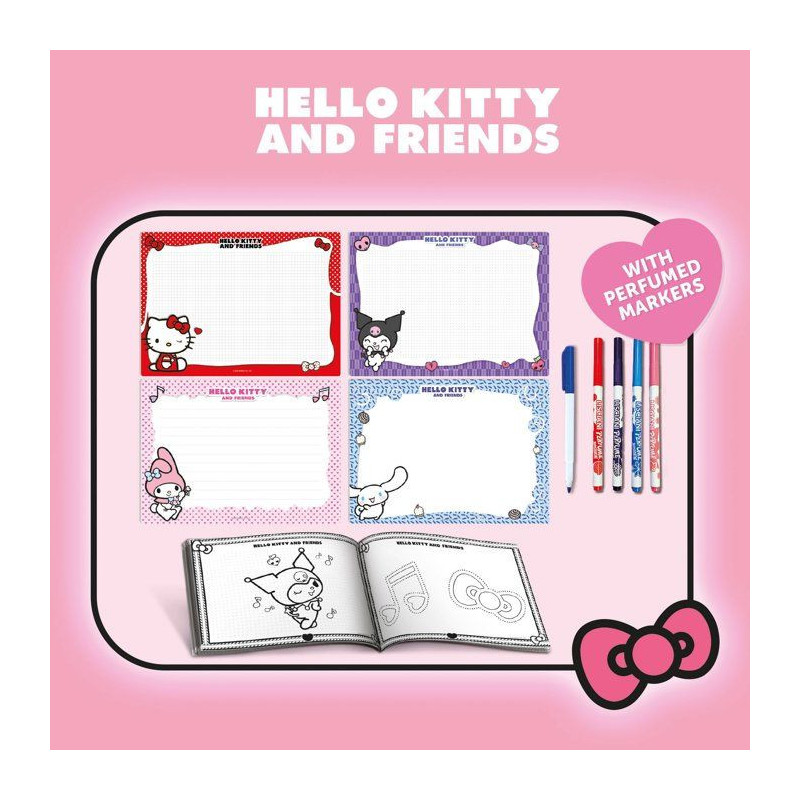 École de dessin - LISCIANI - Hello Kitty et ses Amis - Ardoises effa