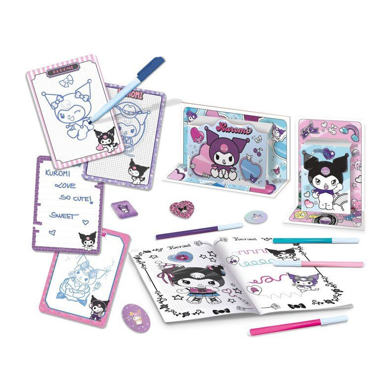 Sac a dos école de coloriage et dessin - LISCIANI - Kuromi - Activit