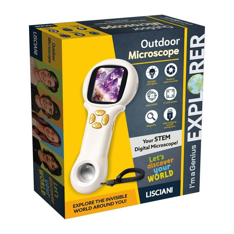 I'm A Genius Explorer Microscope Digital Portable - Microscope scienti
