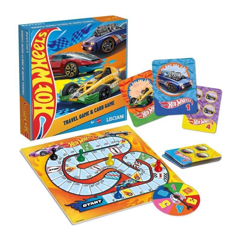 Hot Wheels Super Jeu 2-en-1 de Voyage - Jeux de voyage - LISCIANI - Sa