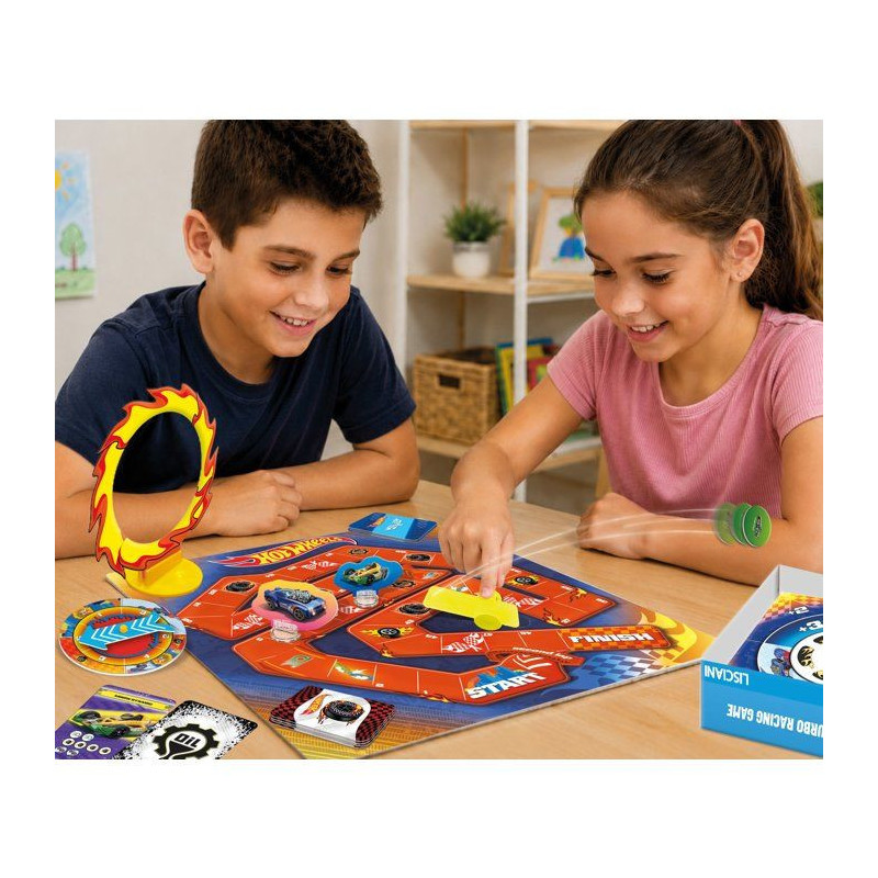 Hot Wheels Saut Haute Vitesse - Jeu de société - LISCIANI - Courses