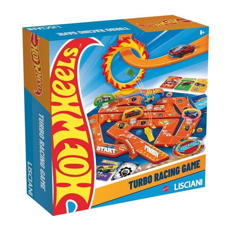 Hot Wheels Saut Haute Vitesse - Jeu de société - LISCIANI - Courses