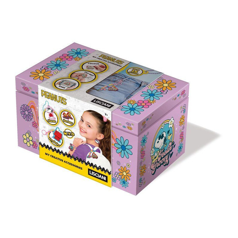 Peanuts Crée Tes Bijoux Charms - Coffret créatif bijoux - LISCIANI -