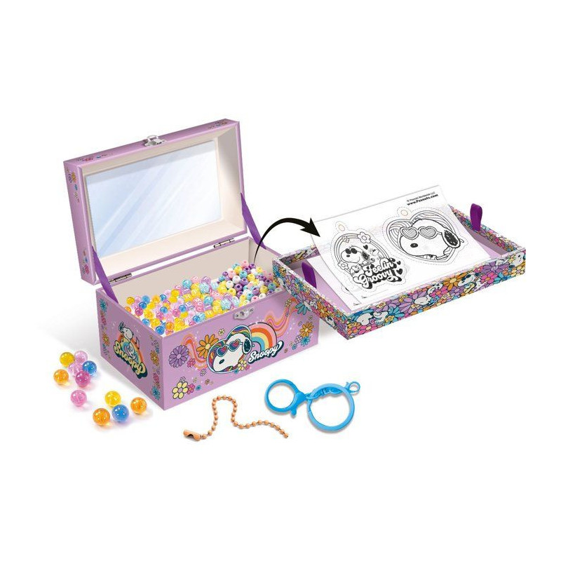 Peanuts Crée Tes Bijoux Charms - Coffret créatif bijoux - LISCIANI -