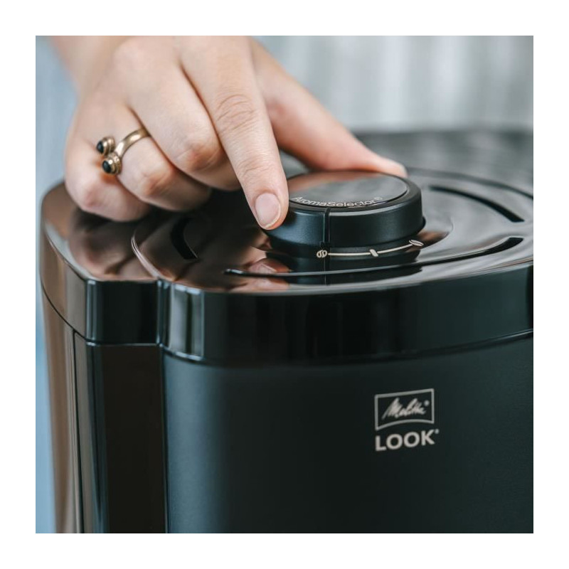 Cafetière - MELITTA - Look V Therm 1025-12 - 1080 W - 1,25 L - Noir