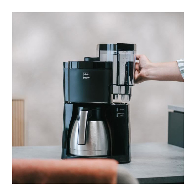 Cafetière - MELITTA - Look V Therm 1025-12 - 1080 W - 1,25 L - Noir