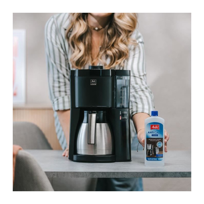 Cafetière - MELITTA - Look V Therm 1025-12 - 1080 W - 1,25 L - Noir