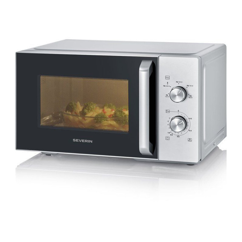 Micro-ondes - SEVERIN - MW 7795 - Inox - 28 L - 48,7 x 36,5 x 29 cm