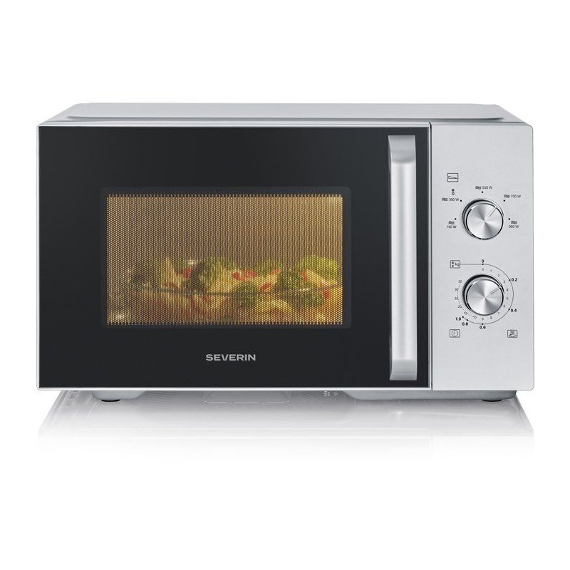 Micro-ondes - SEVERIN - MW 7795 - Inox - 28 L - 48,7 x 36,5 x 29 cm