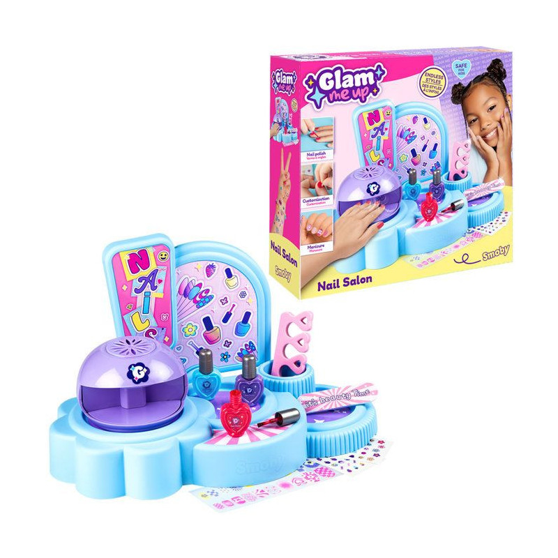 Smoby - Glam Nail Salon - Dès 6 ans