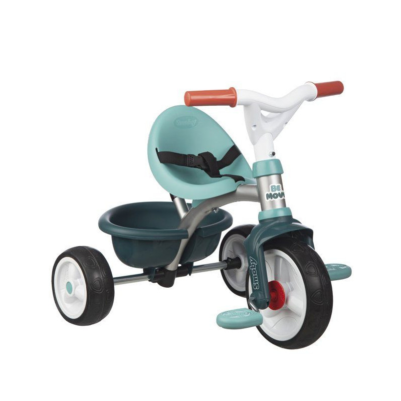 SMOBY - Tricycle Be Move Confort Bleu- Des 10mois - Fabriqué en Franc