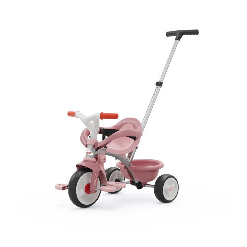 Smoby - Tricycle Be Move Confort Rose - Des 10mois - Fabriqué en Fran