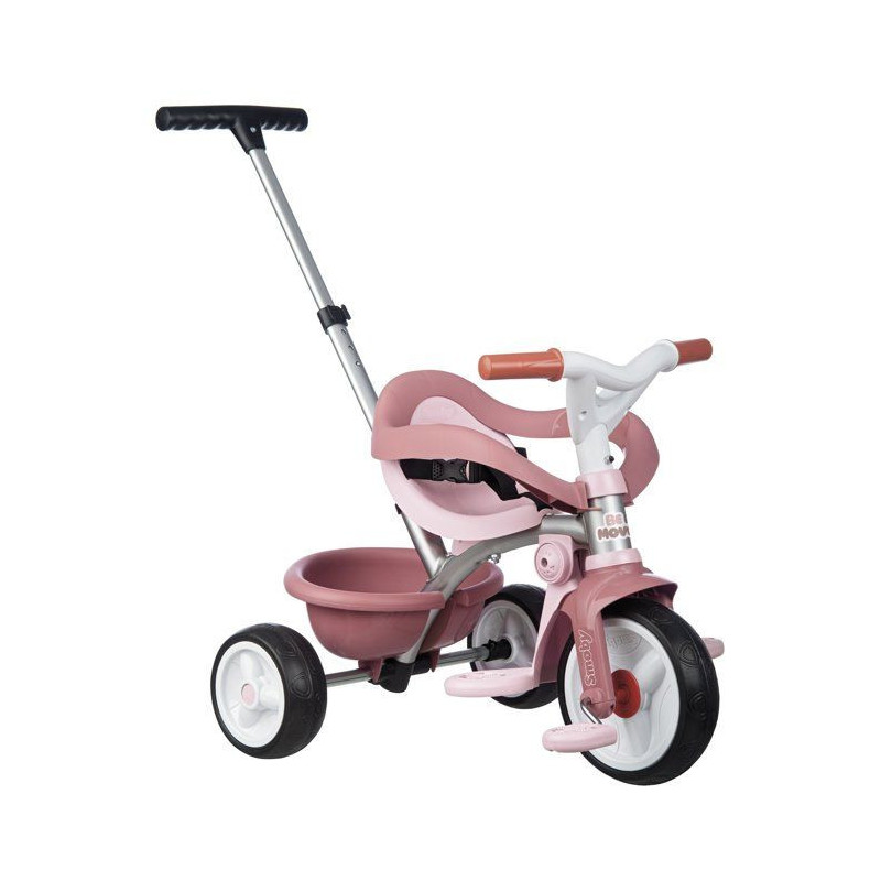 Smoby - Tricycle Be Move Confort Rose - Des 10mois - Fabriqué en Fran