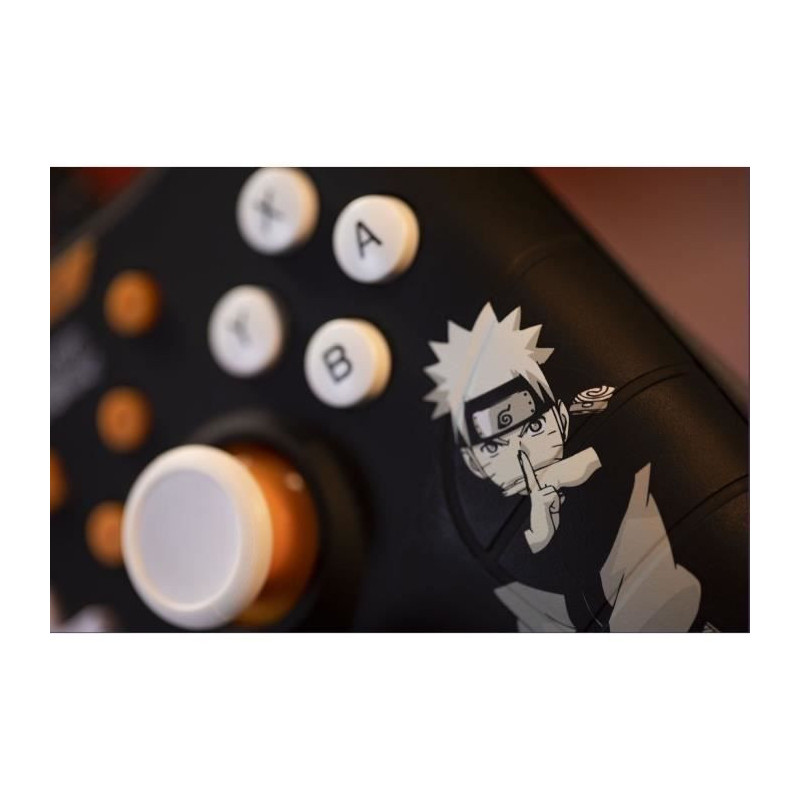 Gamepad - KONIX - Naruto - Black - Switch