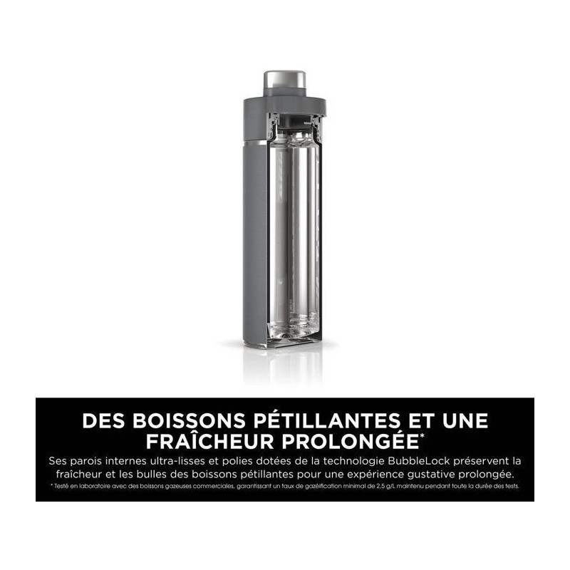 Gourde isotherme Thirsti - NINJA - Blanche - 530 ml - Acier inoxydable