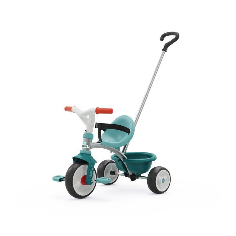 SMOBY - Tricycle Be Move Bleu - Des 15mois - Fabriqué en France