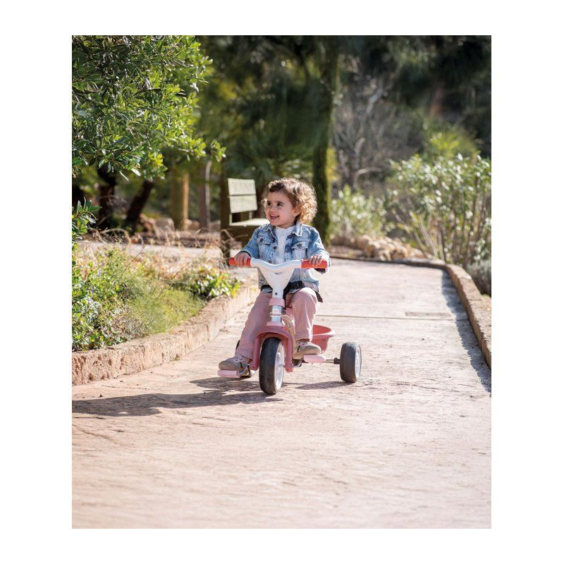 Smoby - Tricycle Be Move Rose - Des 15 mois - Fabriqué en France