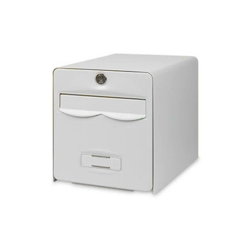 Burg Wachter Balthazar Galvanized Steel Balthazar Box - 2 doors - Whit