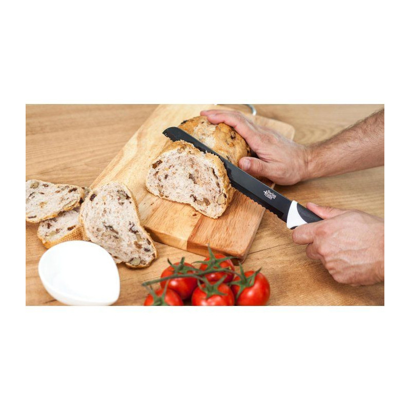 Set de couteaux professionnels - CECOTEC - Swiss Noir - 6 couteaux +