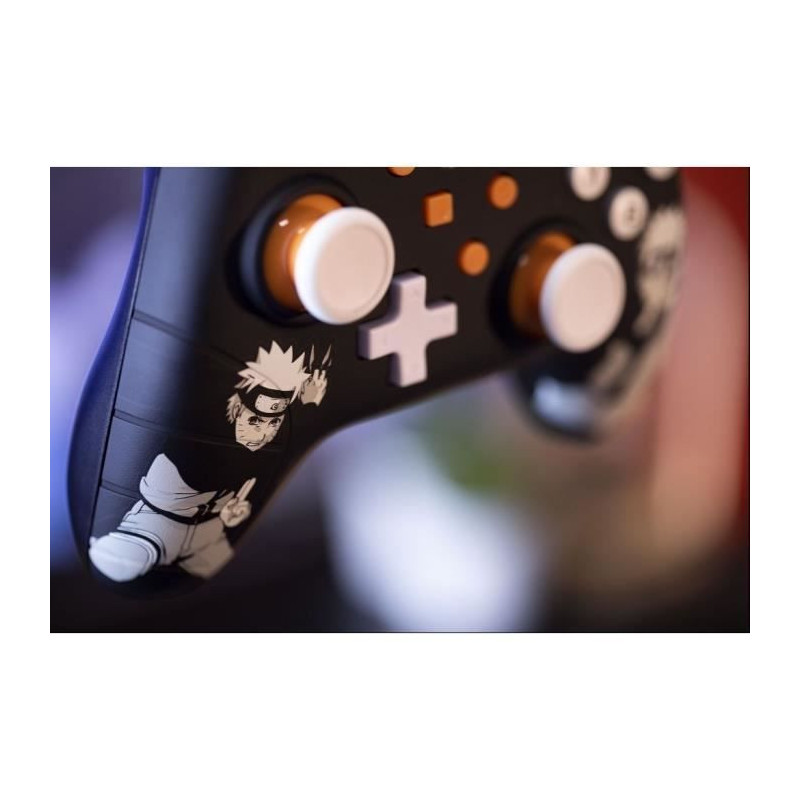 Gamepad - KONIX - Naruto - Black - Switch