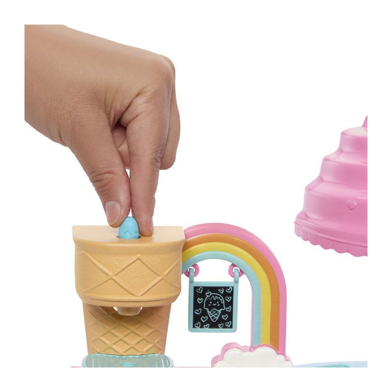 Coffret Boutique de glaces avec poupée - BARBIE Chelsea - JMJ42 - Pâ