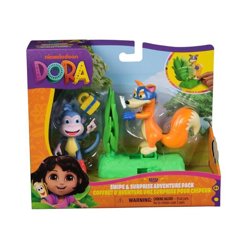 Dora - Pack Aventure - Babouche et Chipeur - des 3 ans - Dora l'explor