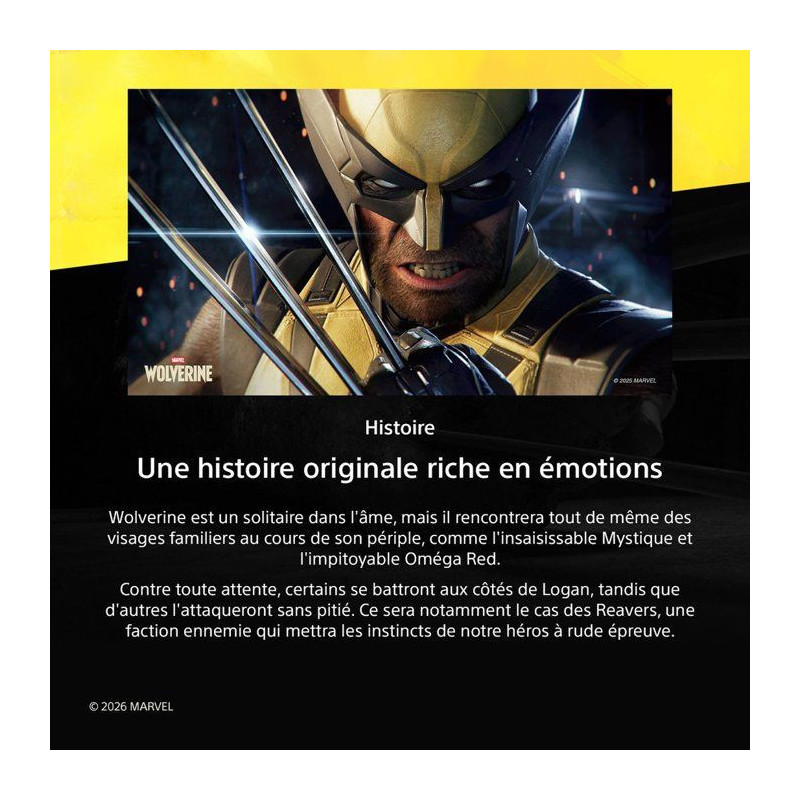 Marvel's Wolverine - Jeu PS5