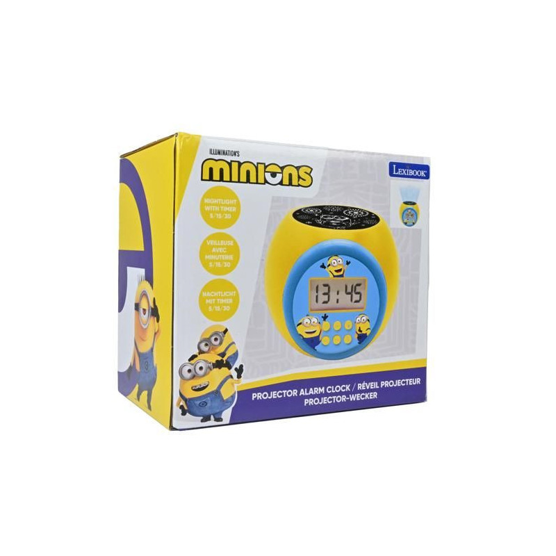 Réveil projecteur Minions