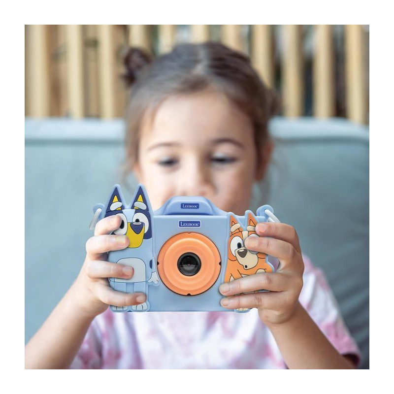 LEXIBOOK - Camera pour enfants avec protection Bluey
