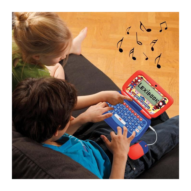 Ordinateur portable éducatif - Spidey parlant bilingue - Bilingue FR/