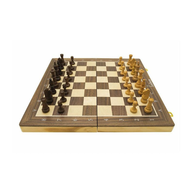 Jeu d’échecs magnétique en bois pliable - Lexibook - Chessman Géa