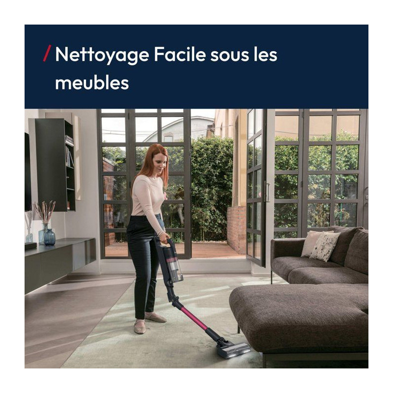 Aspirateur balai sans fil - HOOVER HF1M10HX - 70 AW - Autonomie 50 min