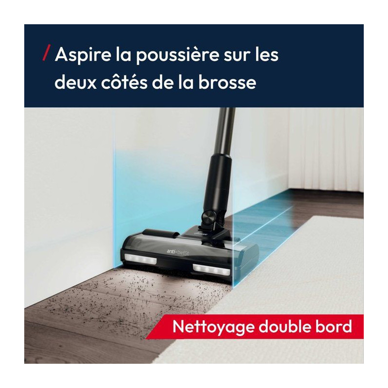 Aspirateur balai sans fil - HOOVER HF1M10HX - 70 AW - Autonomie 50 min