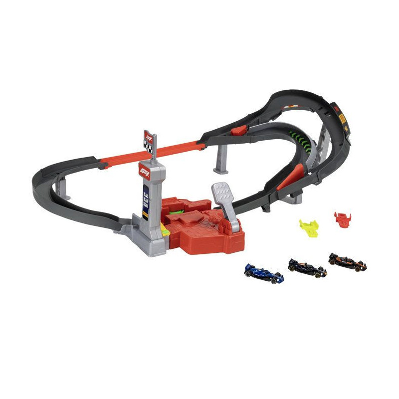 Coffret circuit - HOT WHEELS - Circuit Course F1 - 3 véhicules 1/64 i