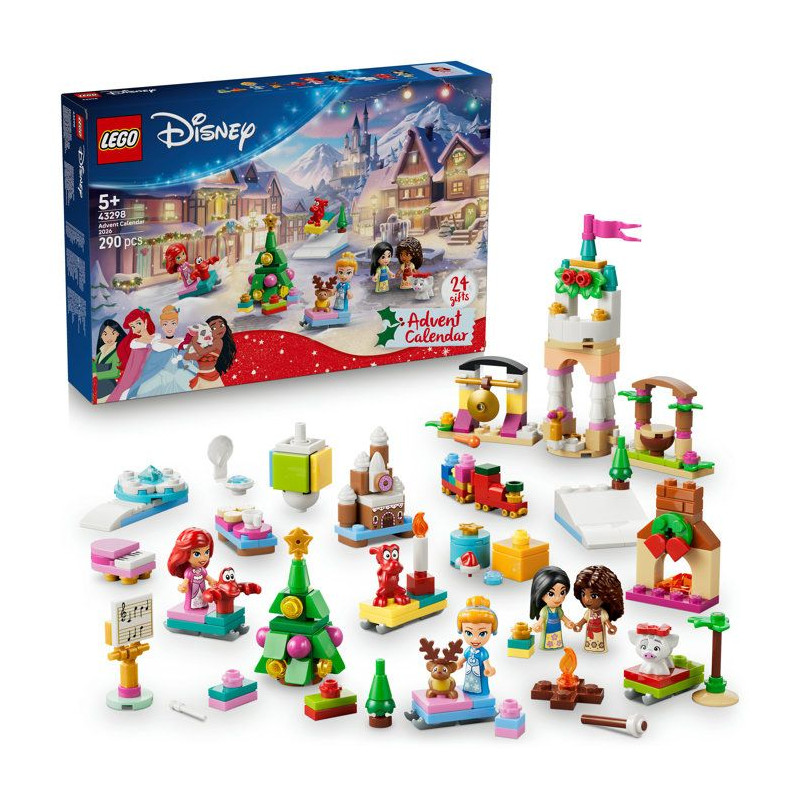 LEGO | Disney Princess 43298 - Calendrier de l'Avent 2026 - 24 Jouets