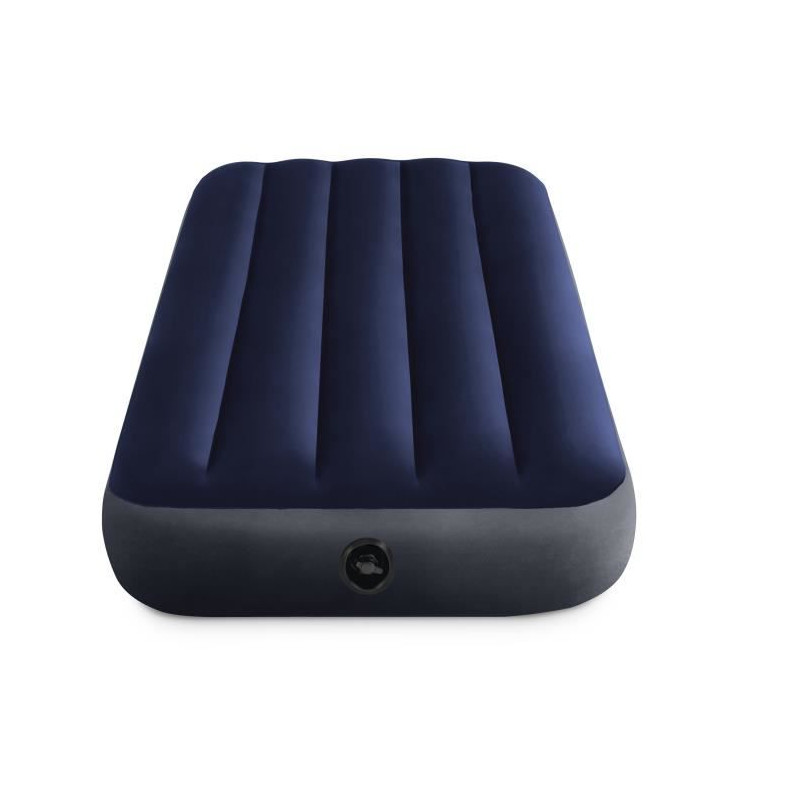 INTEX Matelas Gonflable Classic Downy Fiber Tech 1 Place - 191 x 76 x