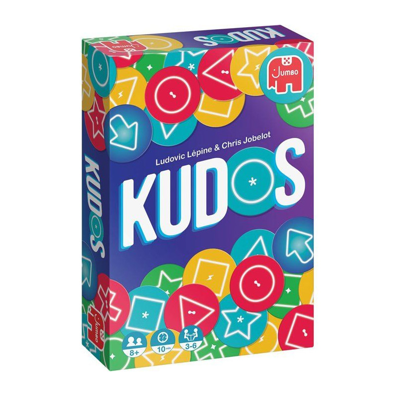 Kudos - Jeu de société - JUMBO - 3 a 6 joueurs - Des 8 ans