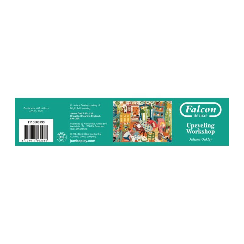 Puzzle - JUMBO - FALCON - Upcycling Workshop - 1000 pieces - Des 12 an
