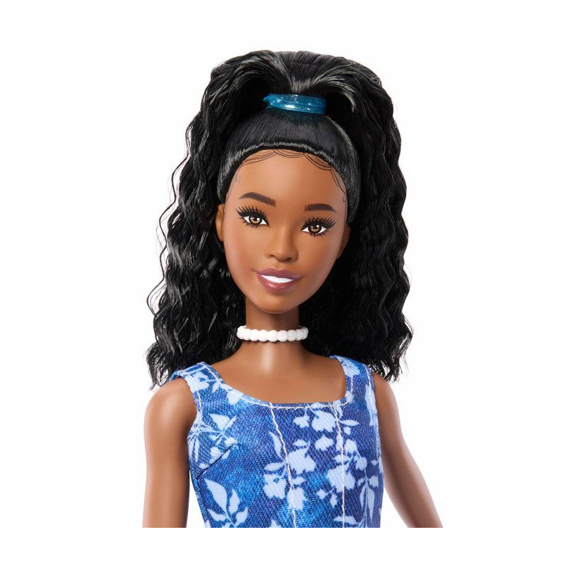 Poupée mannequin - Barbie - Fashionistas Short et Haut a Fleurs - Che