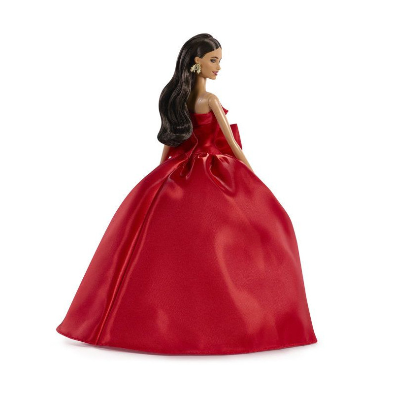 Poupée - BARBIE - Joyeuses Fetes Châtain JJX67 - Édition spéciale