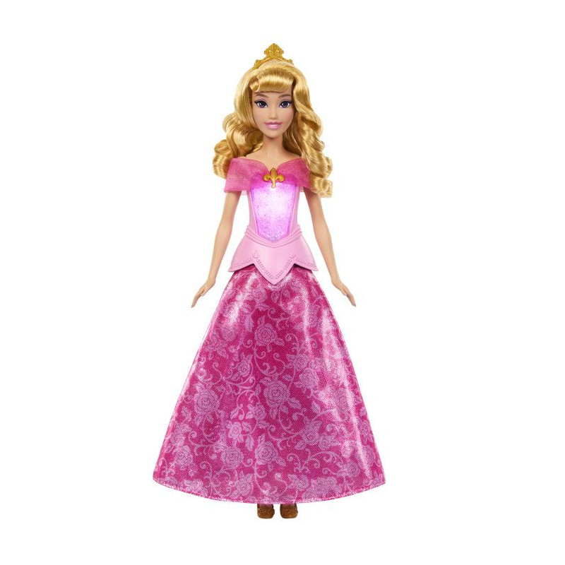 Poupée mannequin - Disney - Aurore et sa Robe Magique lumineuse - Cha