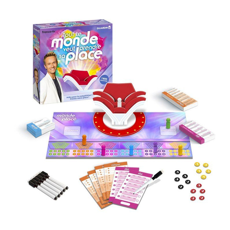 Tout le monde veut prendre sa place - Jeu de société - DUJARDIN - 3