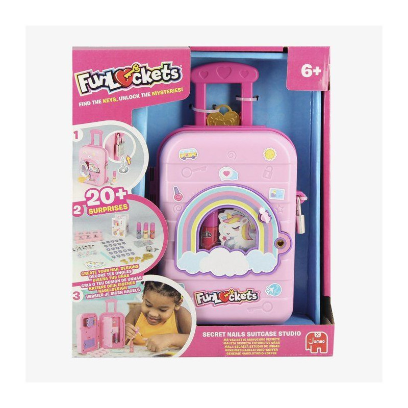 Ma valisette manucure secrete - FUNLOCKETS - 20 surprises - Des 6 ans