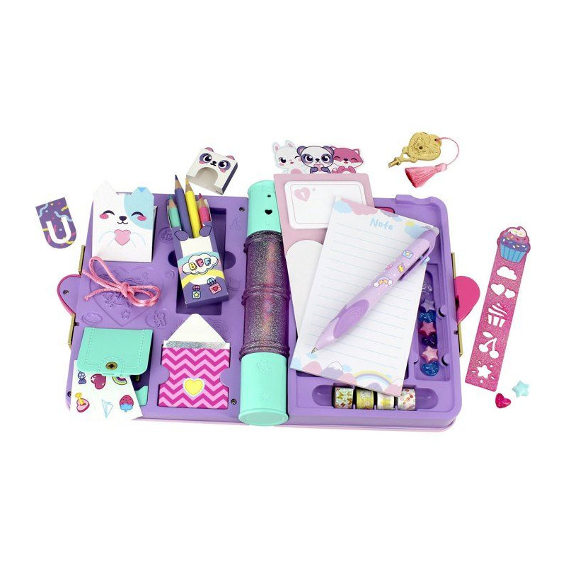Mon journal secret avec stylo magique - FUNLOCKETS - 30 surprises - De