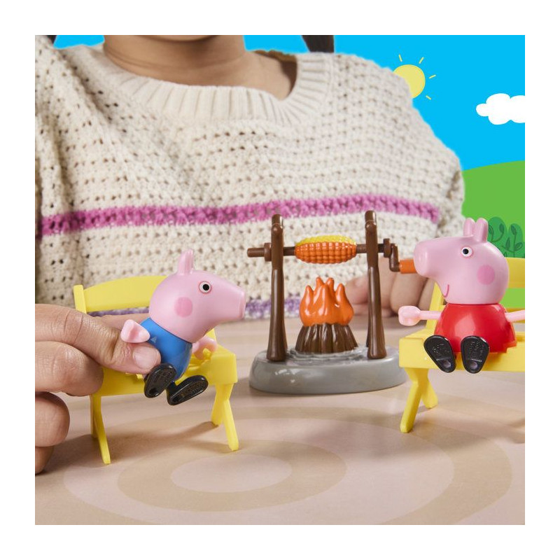 Peppa Pig La caravane des trois petits cochons, coffret de 3 figurine