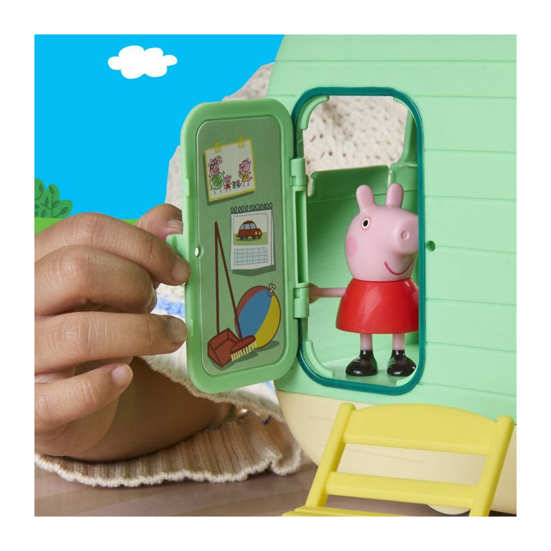 Peppa Pig La caravane des trois petits cochons, coffret de 3 figurine